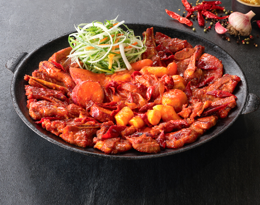 무쇠열 (매운) 쫄갈비